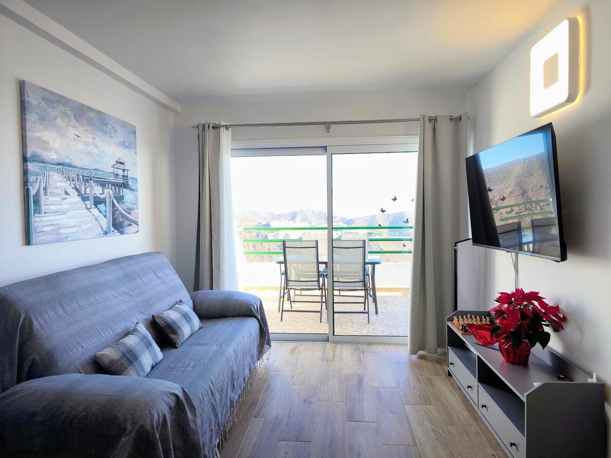 Apartamento Vista Atlantico Puerto Rico Mogán Eksteriør billede
